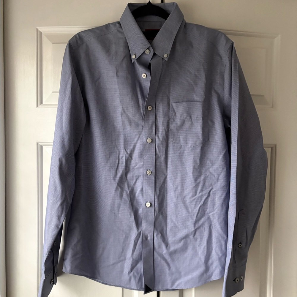 UNTUCKit Light Blue Button-Down Dress Shirt